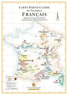 Carte vignoble France