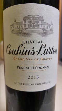 Couhins Lurton Rouge 2015