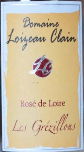 Vin No1 AOP Rose de Loire Les Gresillons 2014