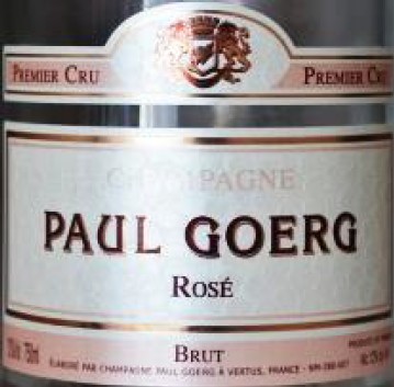 Vin No5 Champagne rose Paul Goerg 1er Cru