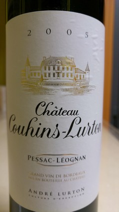 Couhins Lurton Rouge 2005